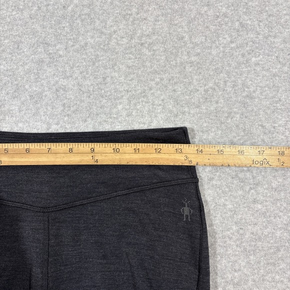 Smartwool Women's Sz S Charcoal Heather Thermal Merino Base Layer Bottom $125 - Picture 6 of 11